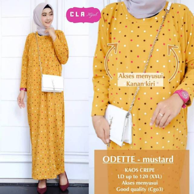 Odette Maxy, maxi dress, dress muslim, dress busui, gamis, gamis busui, gamis Jumbo, gamis kekinian