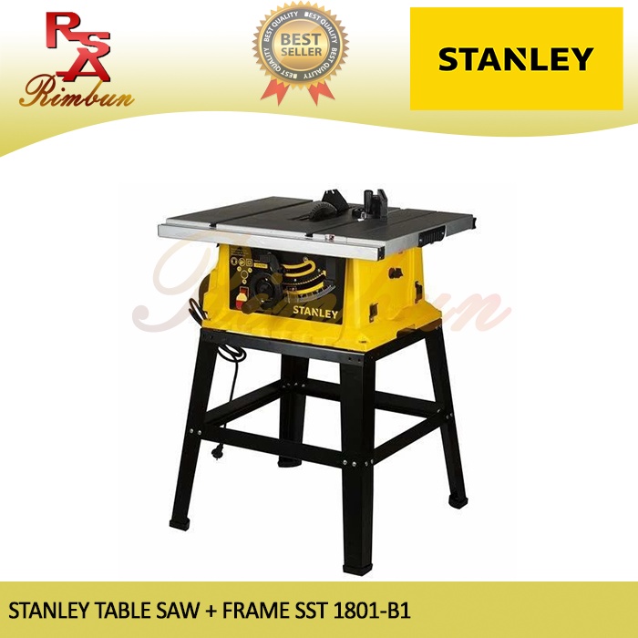 Jual Mesin Potong Kayu Meja Stanley Table Saw Circular Saw Shopee Indonesia