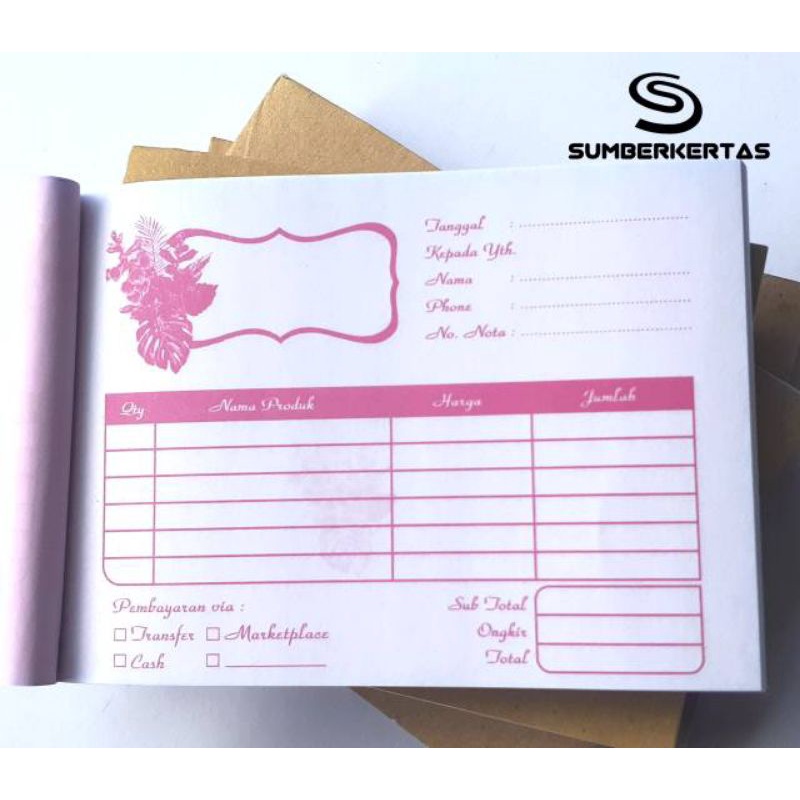 

NOTA OLSHOP 2PLY/NOTA MINI/NOTA MINI MURAH