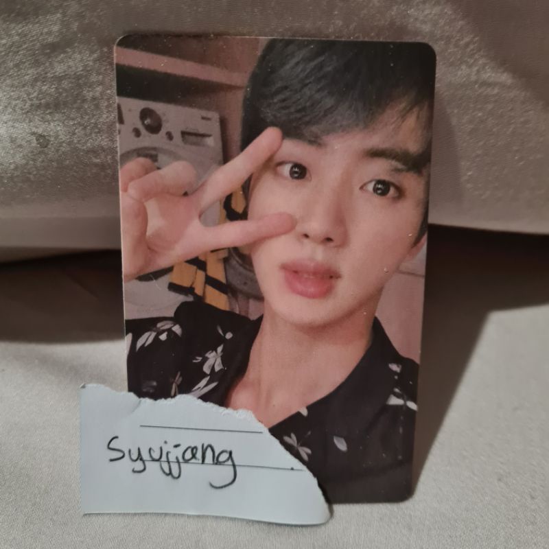 Jual Official Photocard Pc Mots Persona Jin Ver Map Of The Soul Shopee Indonesia