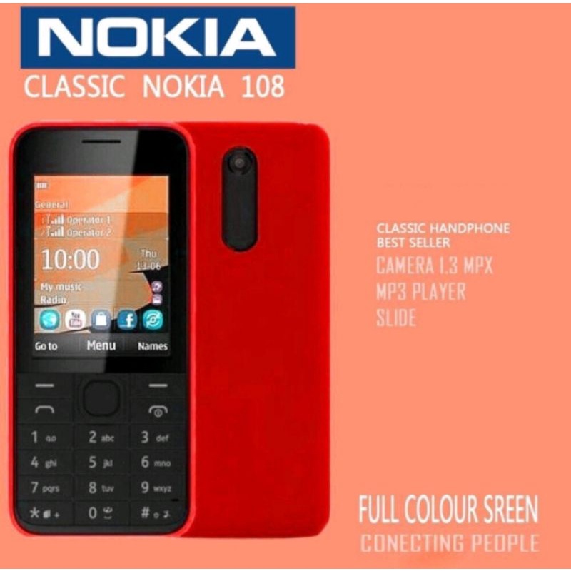 HANDPHONE NOKIA 108 HP JADUL