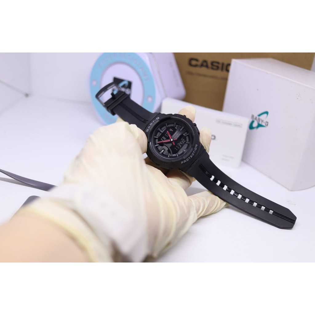 Jam Tangan Casio Baby-G BGA-240 Pria Wanita Dual Time Rubber Strap