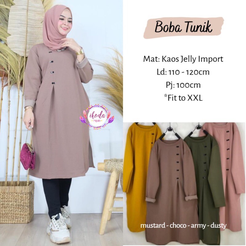  BAJU  ATASAN  MUSLIM  TUNIK FASHION HIJAB Shopee  Indonesia