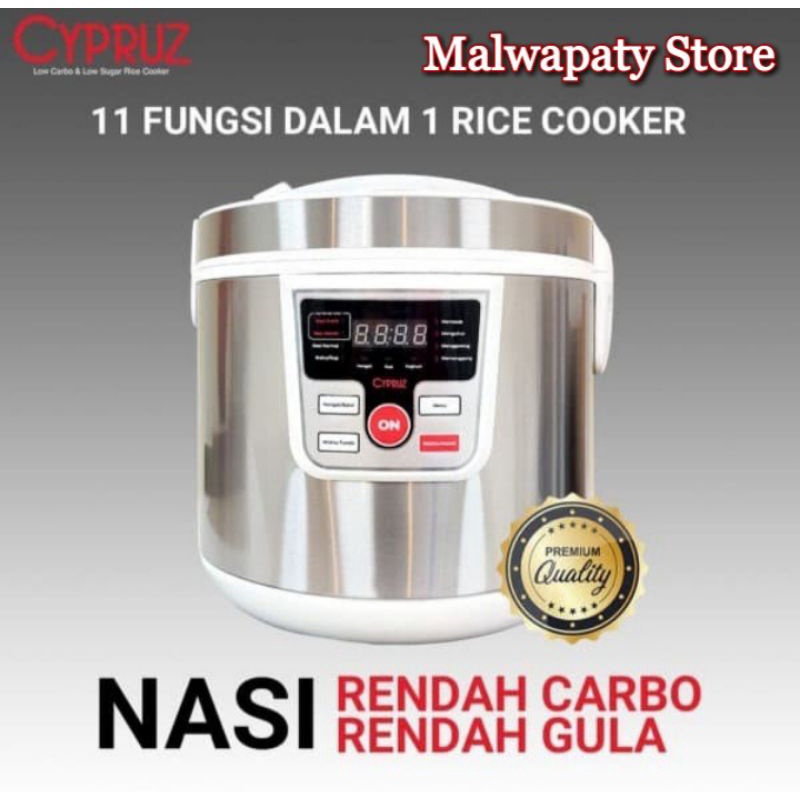 CYPRUZ RICE COOKER LOW CARBO LOW SUGAR