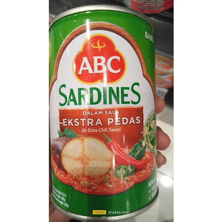 

ABC Sarden Saus Cabai Ekstra Pedas 425gr