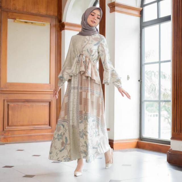 Nara Dress Pistachio Wearing Klamby XL