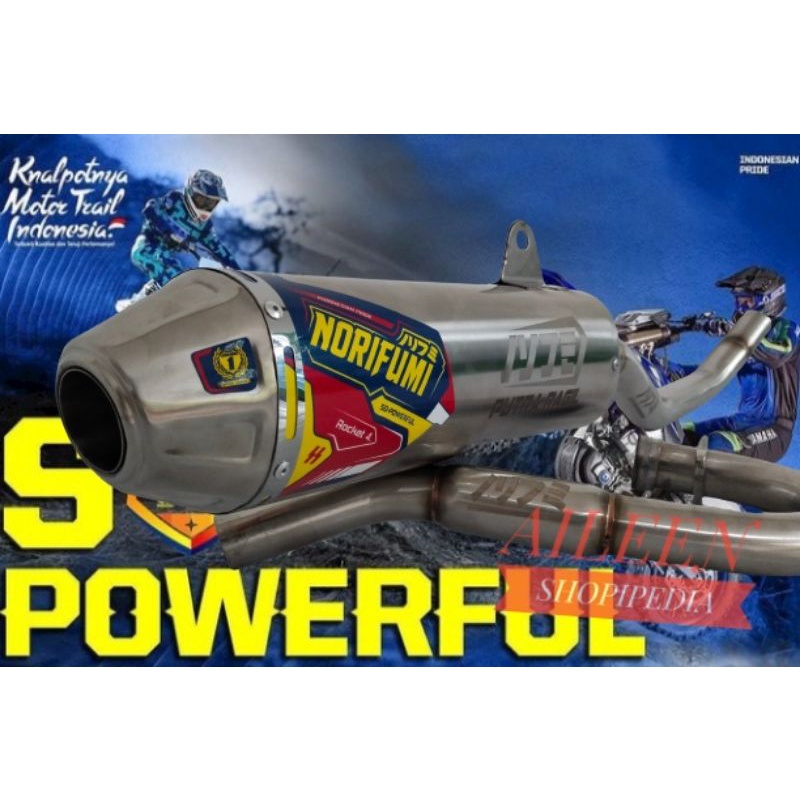 OKNALPOT NORIFUMI ROCKET 4 SS STANDART KLX/DTRACKER 150 BF CRF 150l WR 155