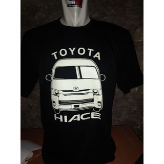 TERMURAH- Kaos Toyota Hiace - Hitam, S