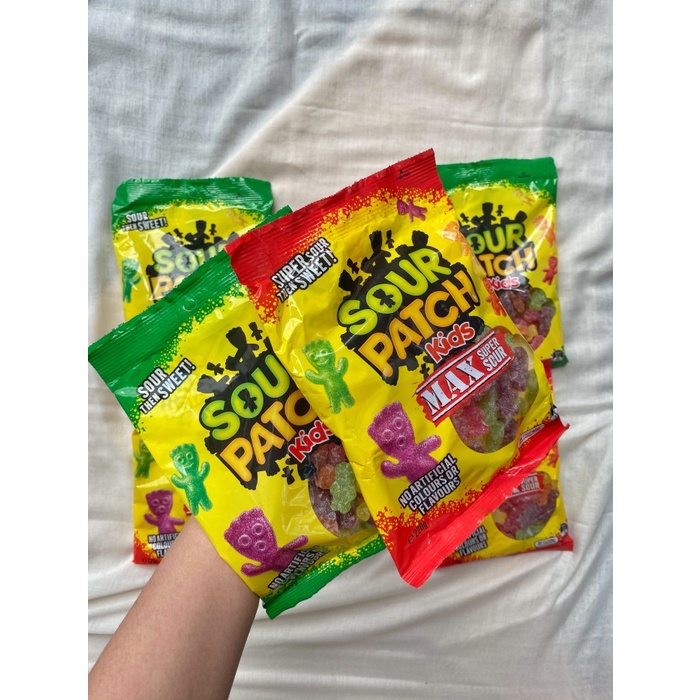 Jual Sour Patch Kids 220gr Original & Max Super Sour / Snack Impor Amerika | Shopee Indonesia