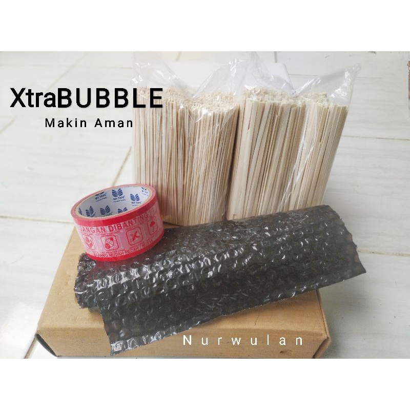 

Tambahan Bubble Wrap makin aman