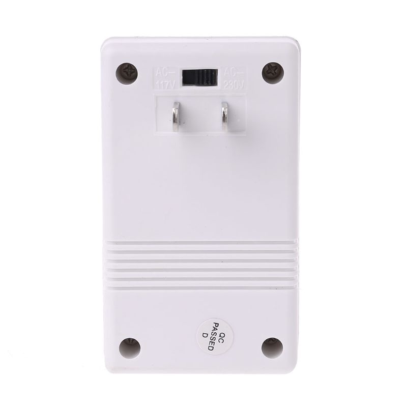 Btsg Konverter Tegangan 100W 110V/120V Ke 220V/240V Step-Up &amp; Down Voltage Converter Transformer Standard Plug Travel Adapt