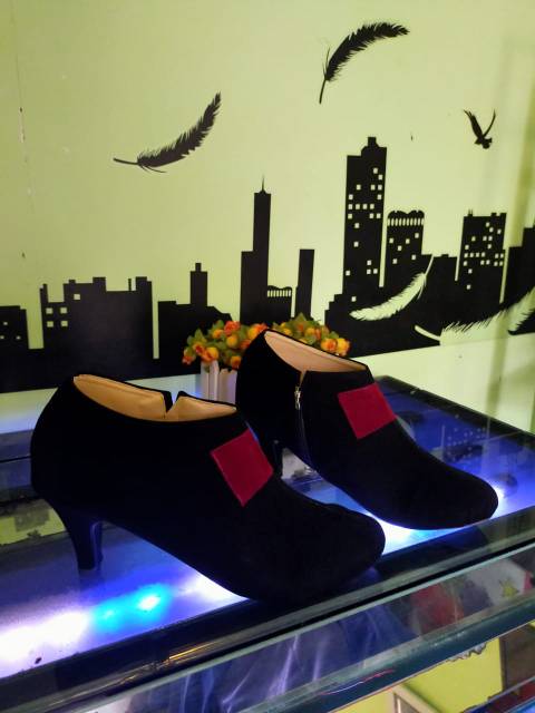 HEEL BOOT FASHION SLETING (REALPICT GESER) Pd335