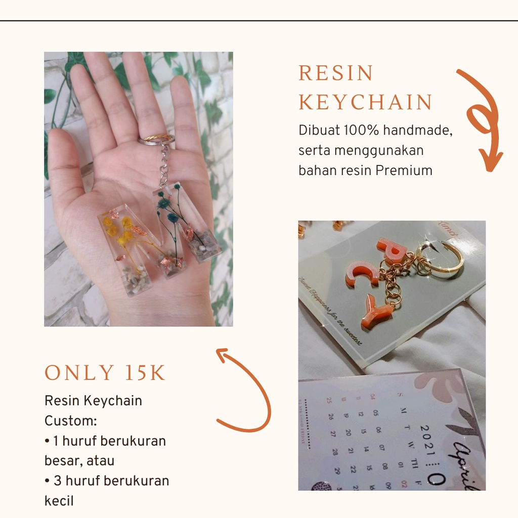 RESIN KEYCHAIN/GANTUNGAN KUNCI RESIN/GANTUNGAN KUNCI CUSTOM
