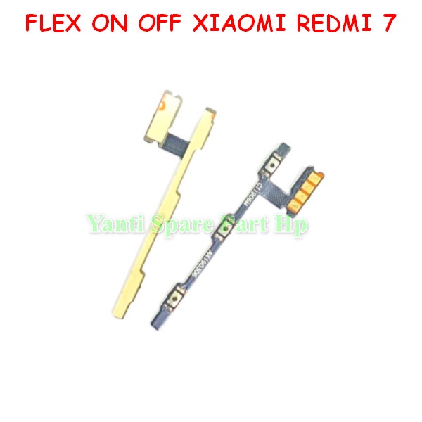 Flexible On Off Xiaomi Redmi 7 Original New