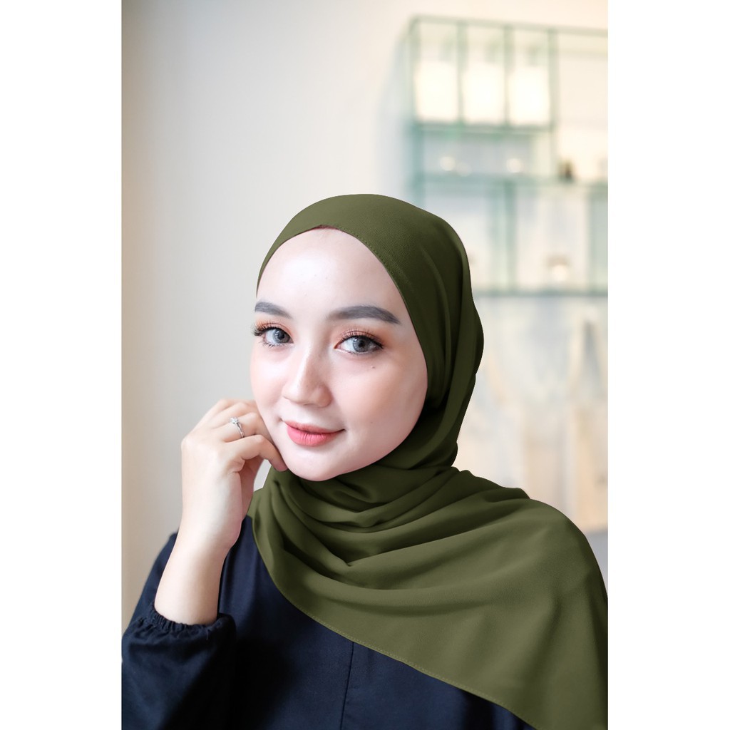 BISA COD - PASHMINA TALI DIAMOND ITALIANO Jahit tepi PASMINA INSTANT HIJAB TALI SABYAN THALIA