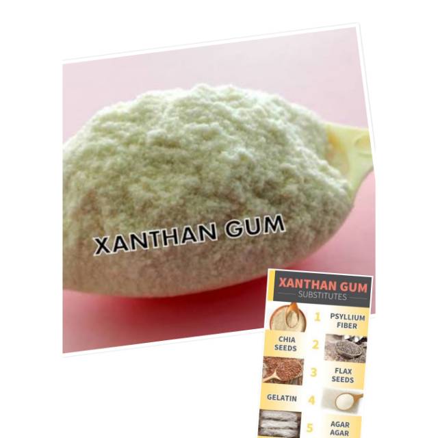 Xanthan Gum 500gr Food Grade Pengental Makanan untuk Diet Keto