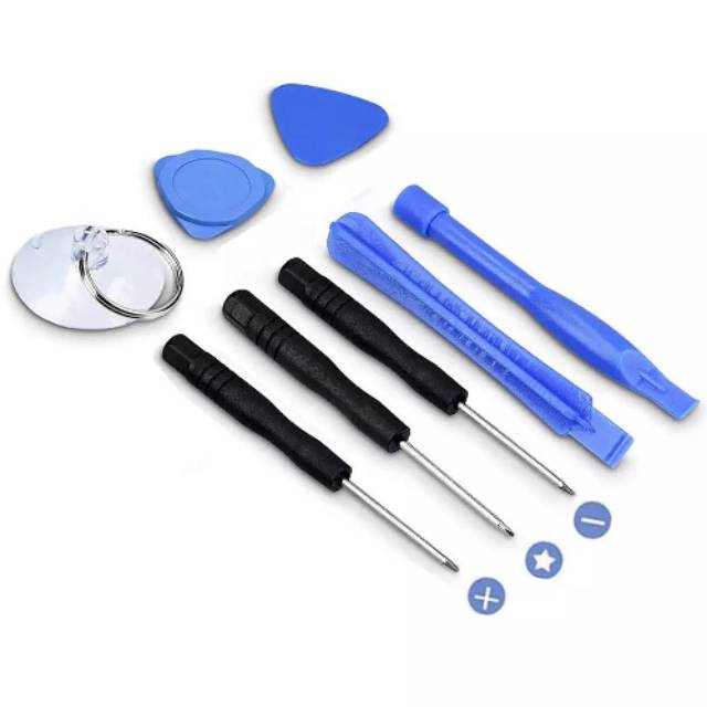 (TWS) Tool repair opening tools kit 1 set obeng pembuka hp smartphone