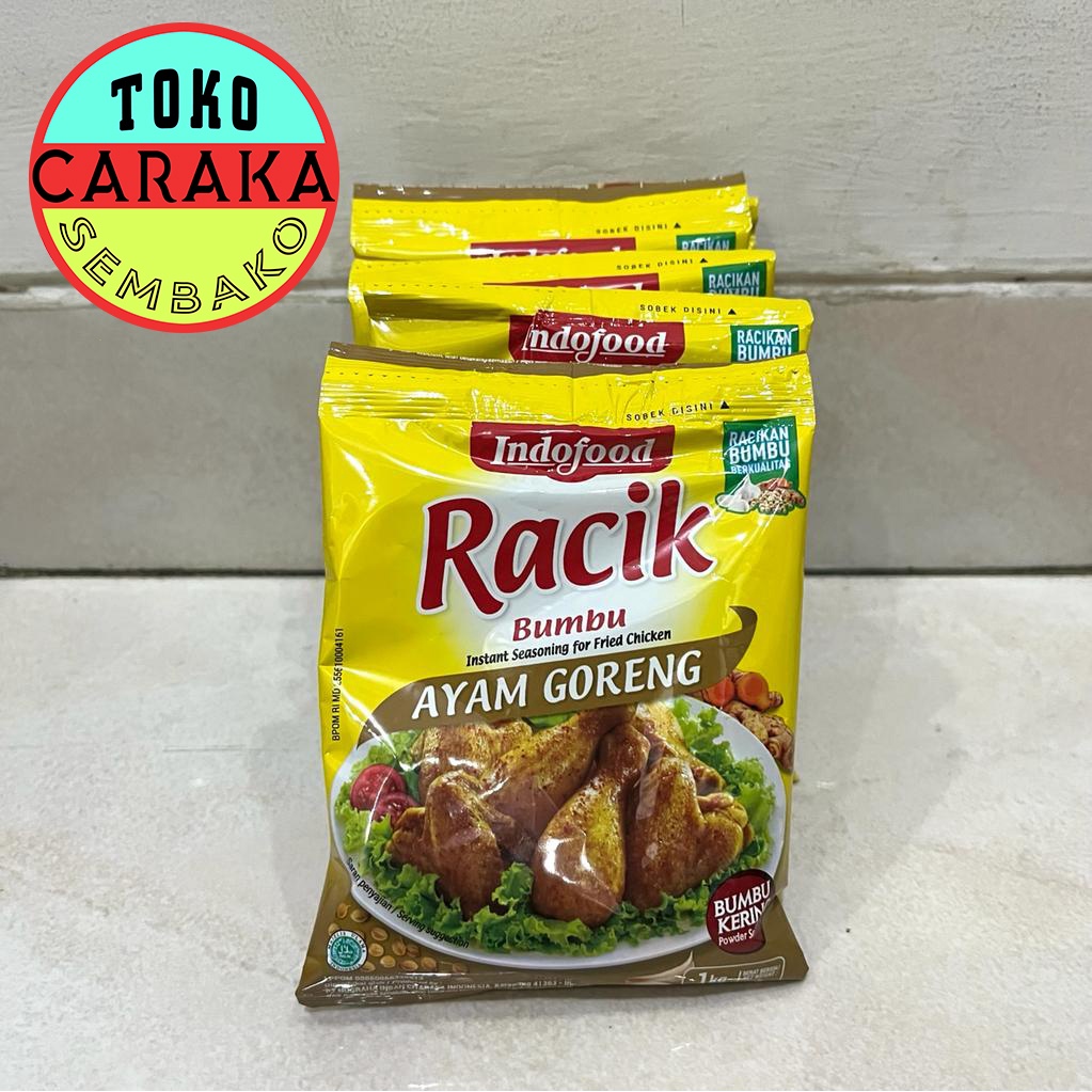 

Indofood Bumbu Racik Ayam Goreng 26g - Kemasan Praktis Sachet