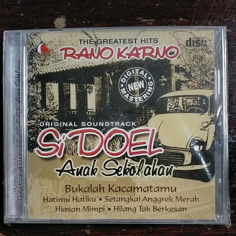 CD Obral OST.Si Doel Anak Sekolahan-Greatest Hits Rano Karno.Pop Nostalgia Indonesia.