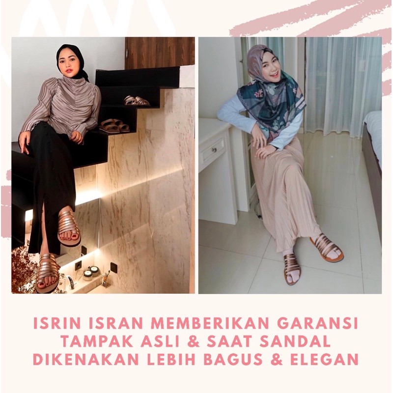( GLADY ) Sandal Tali Wanita Teplek Nyaman ISRIN ISRAN-4
