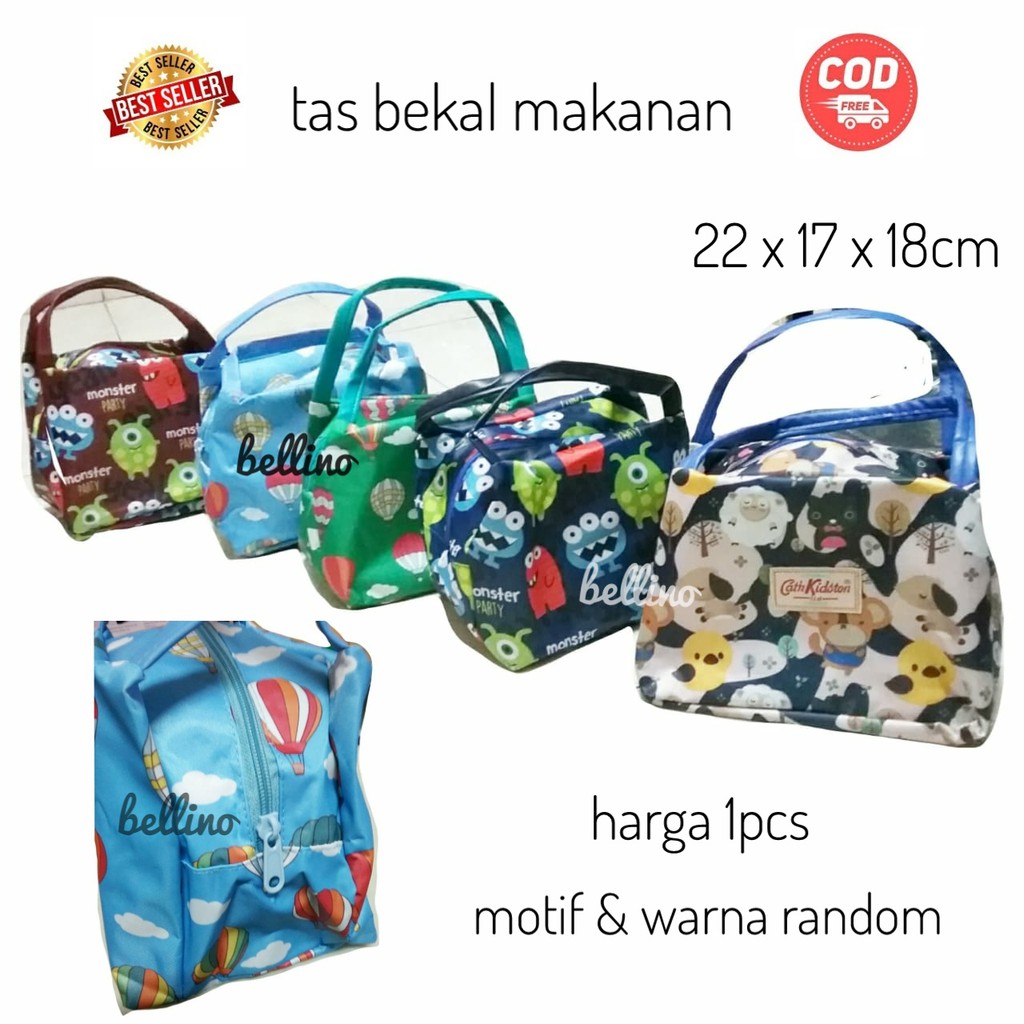 

Goodie Bag Bekal Makanan Anak Motif Karakter Tas Ulang TahunLunch Bag Serbaguna Muat Banyak Tas Sede