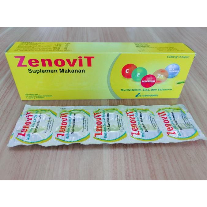 Zenovit Multivitamin + Zinc (Isi 60 Kapsul) Lc