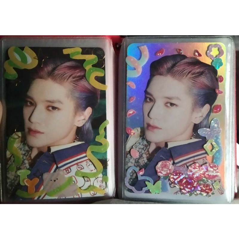 Photocard Taeyong Make a Wish Wishcard set. (pc Hologram + konsep)