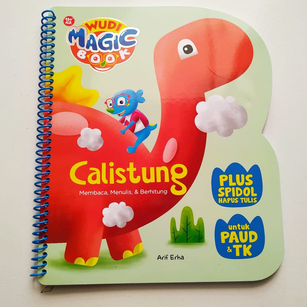 

WUDI MAGIC BOOK CALISTUNG Untuk Paud dan TK (Bonus Spidol Hapus Tulis)