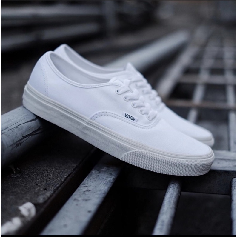 Vans Authentic True White Canvas // Vans Authentic Full White Canvas Original