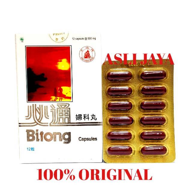 Bitong Kapsul - Obat Lancar Haid