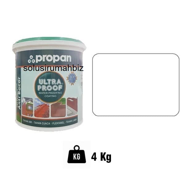 ULTRAPROOF UPR-960 TRANSPARAN 4KG 4 kg transparant waterproof propan