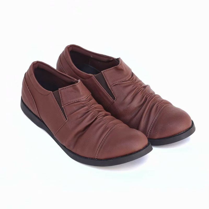 bungkusuku krutz - Sepatu Slip On Kerja Pria Formal Casual Murah