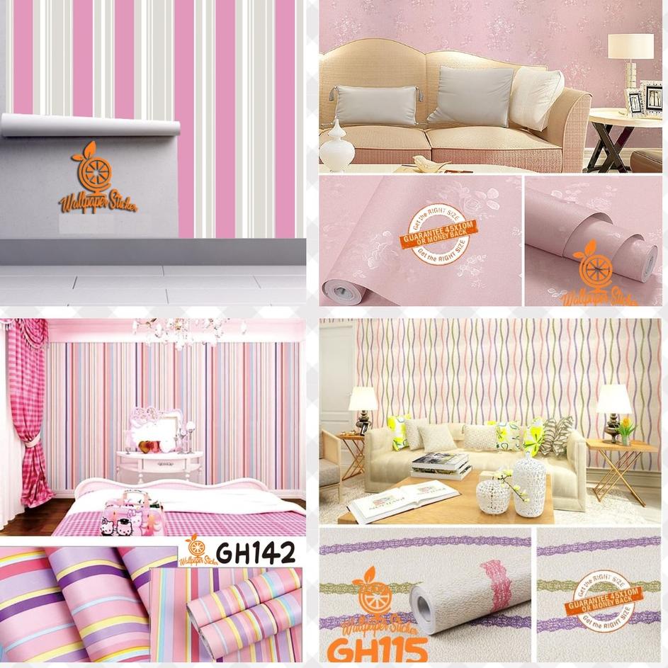 ☟ [] All Motif Wallpaper Dinding • 45cm X 10m High Quality GH129 / GH130-3 / GH085 ♕