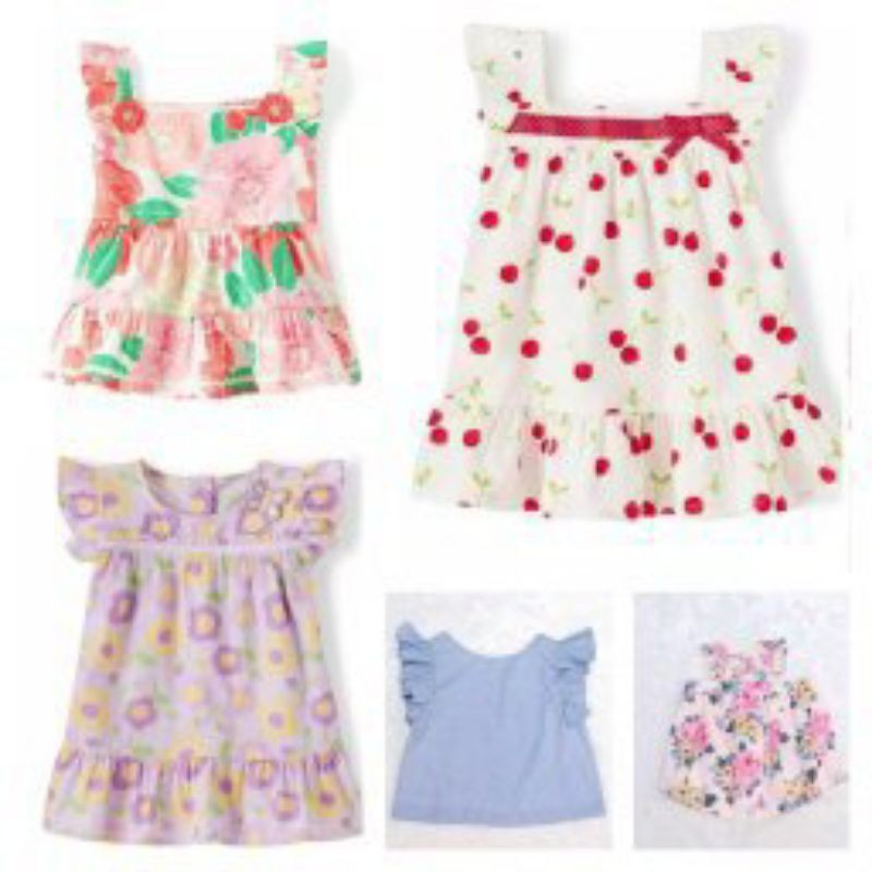 Baju Atasan Blus Blouse Anak Perempuan Cewek Murah Lavido