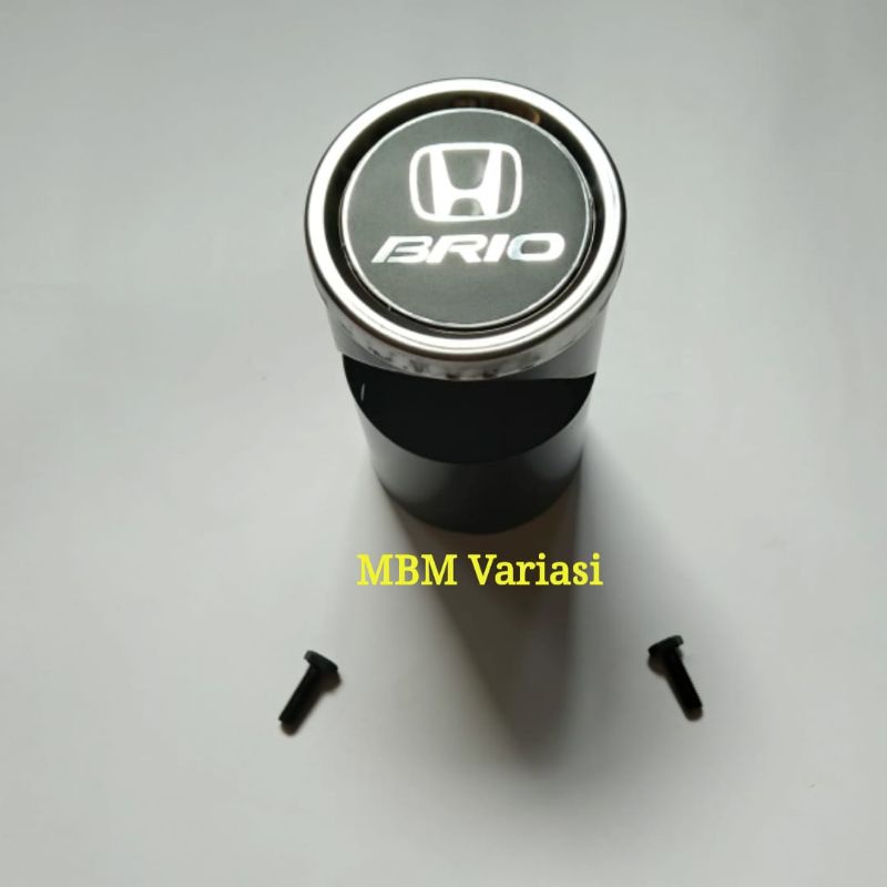 Muffler Buntut Knalpot Mobil Logo Honda Brio