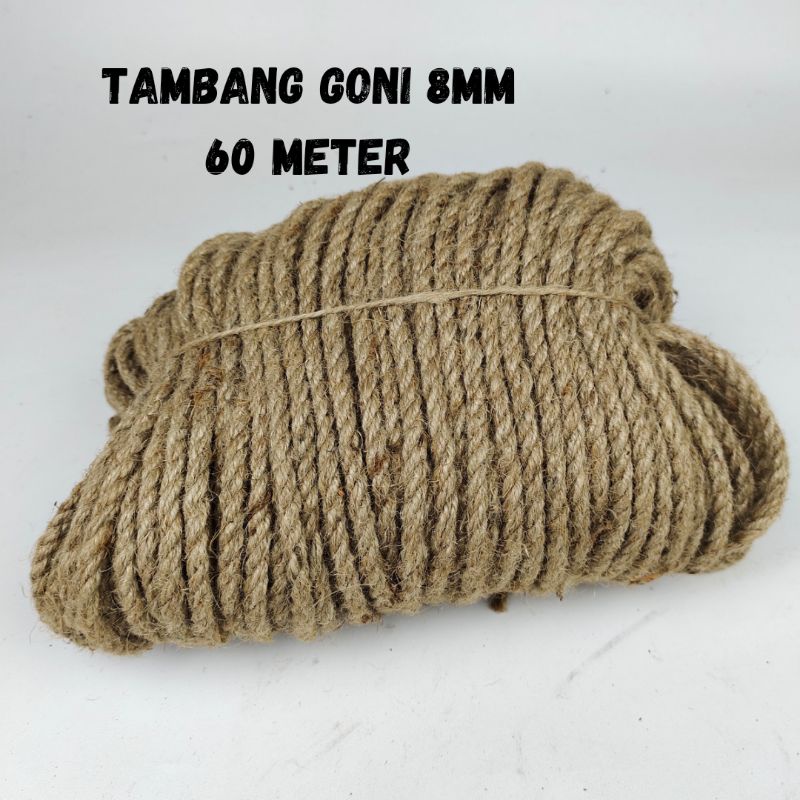 

tali tambang goni 8mm | tali tambang | tali kerajinan