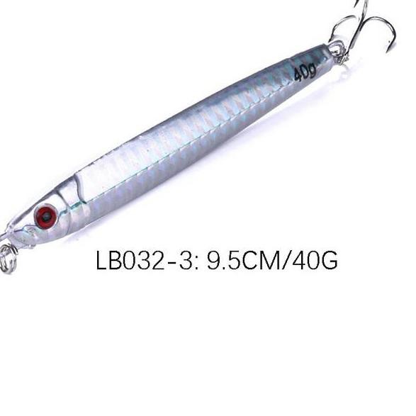 

Ready Metaljig Bentuk Ikan Teri 30 40 gram GMC