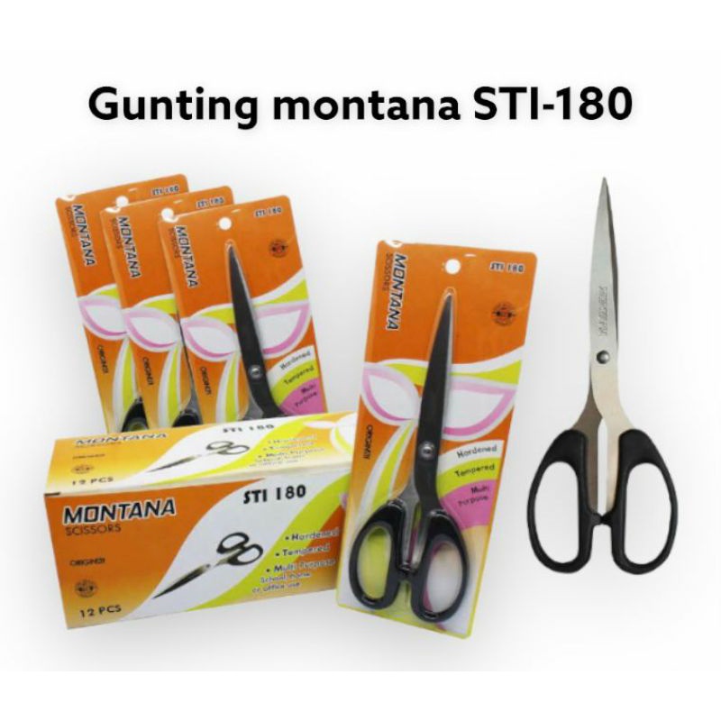 

( 1 pcs ) Gunting montana STI 180 / gunting ukuran besar
