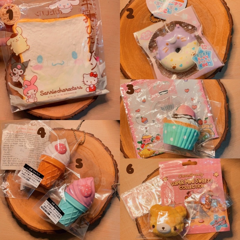 FLASH SALE SQUISHY MURAH (Ibloom Toast, Sanrio Squishy, Mother Garden, Squishy Rare, CDN , Cafe De N