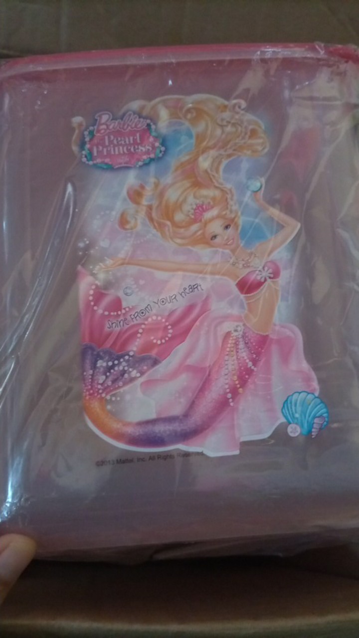 Onyx Kotak Penyimpanan / Vito Box Small Barbie Pearl Princess 5.2 L