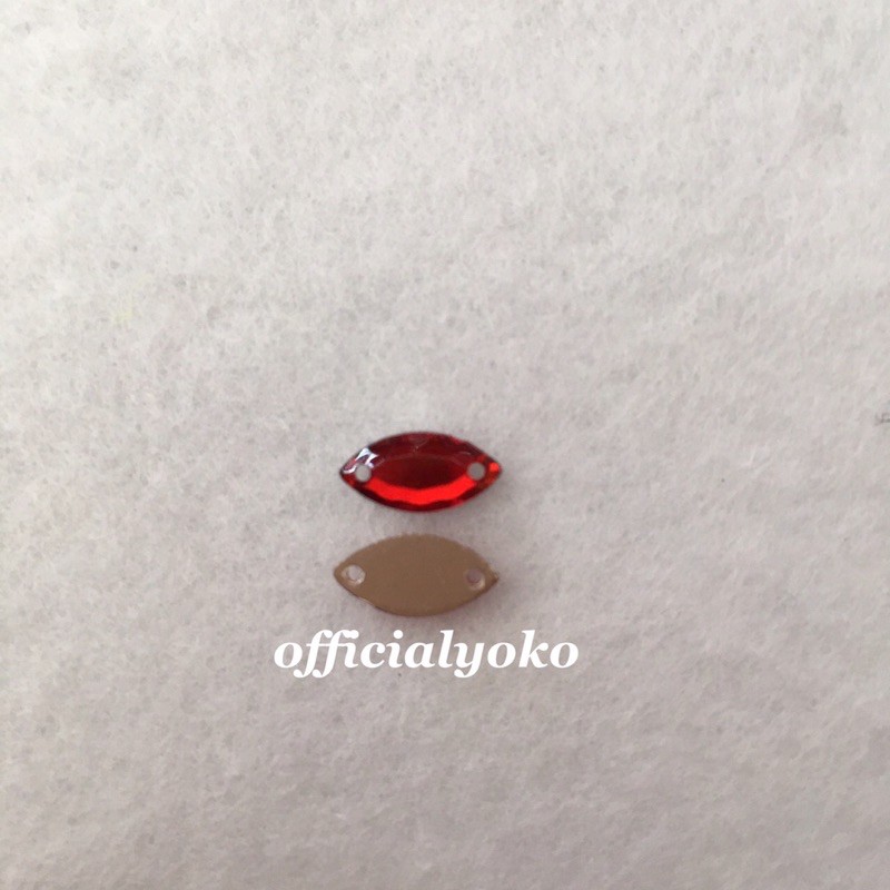 Manik Diamond Mata 5x10mm (10gram)