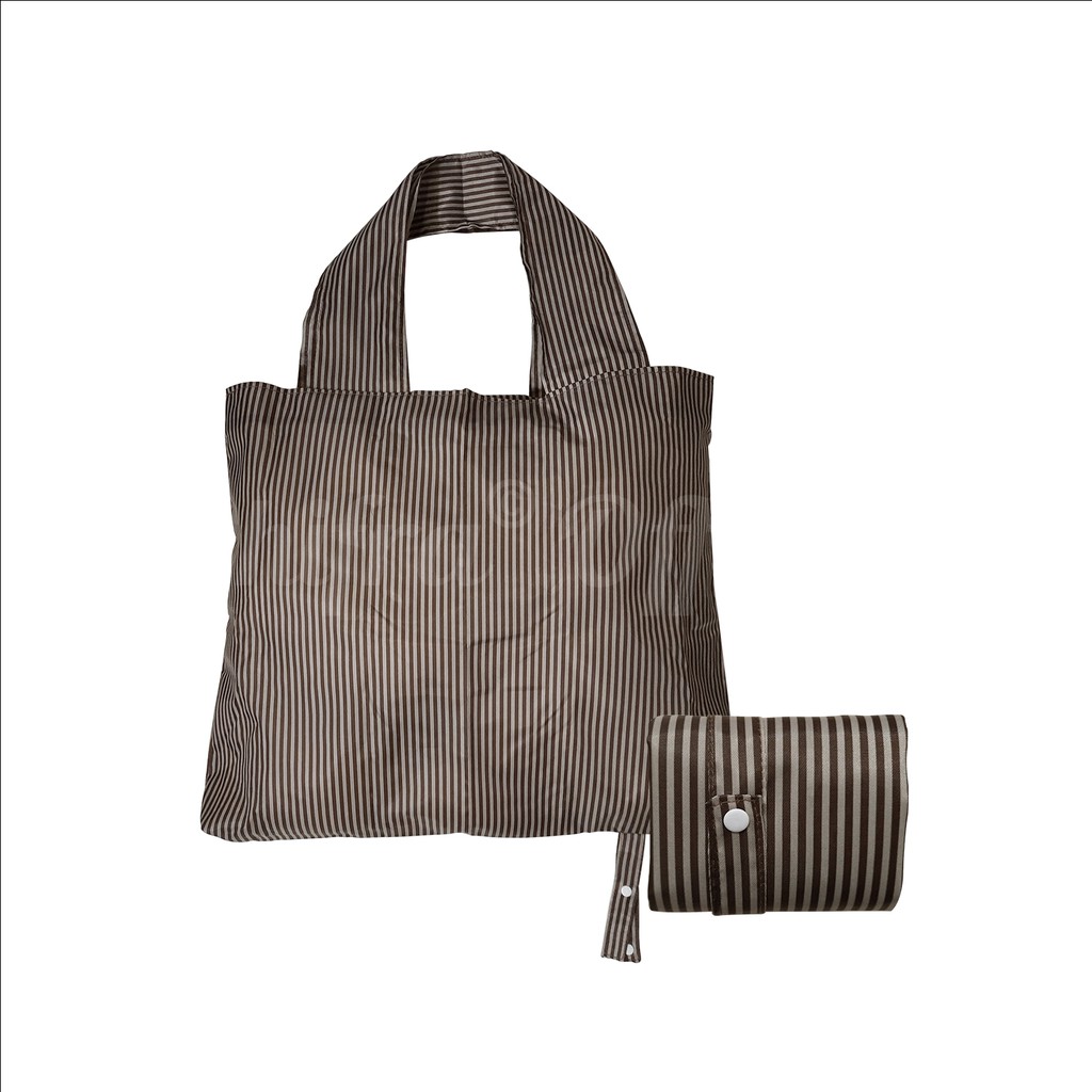 Shifra Tas Belanja Lipat Tote Bag Lipat Kancing Motif Salur