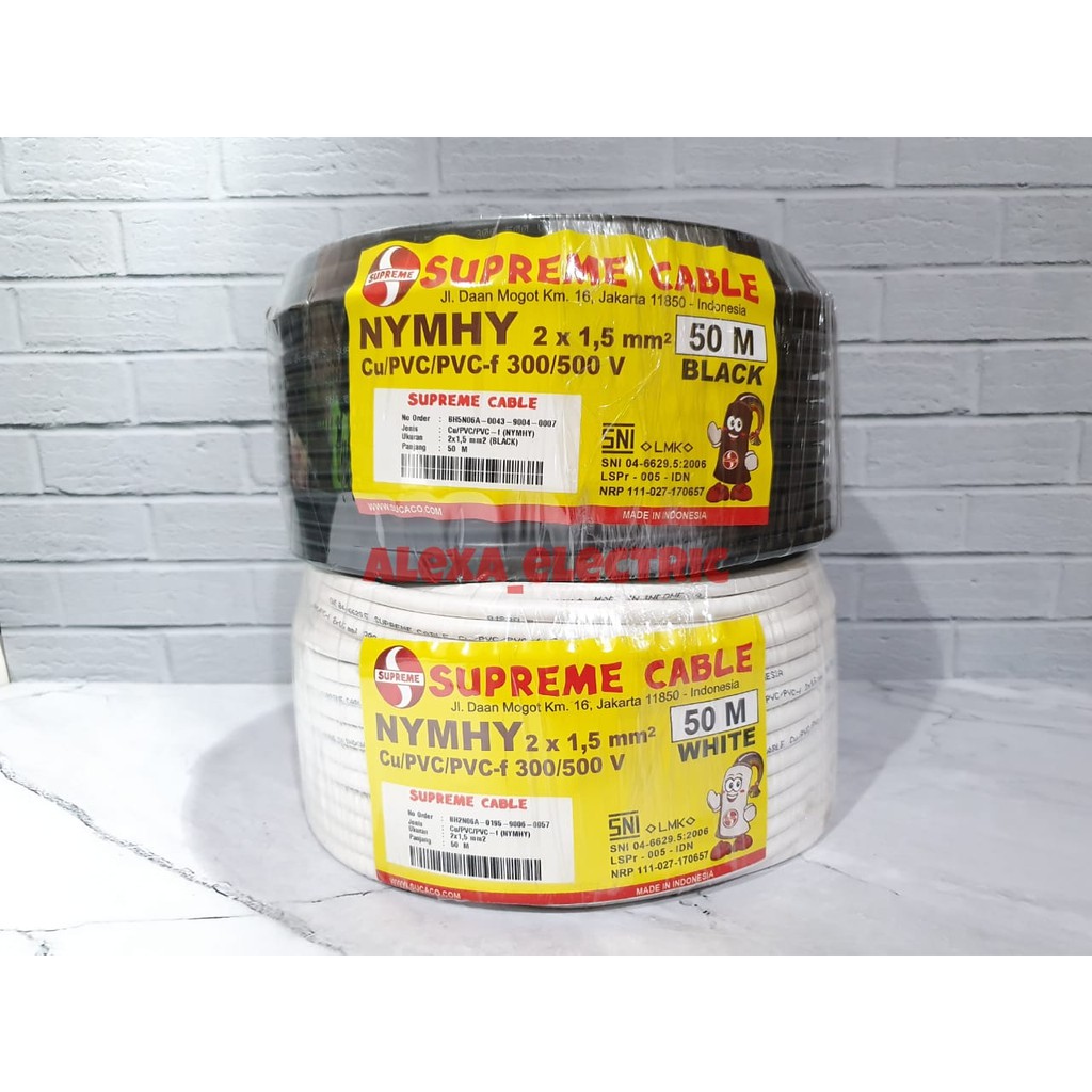 kabel supreme NYMHY 2x1.5mm supreme