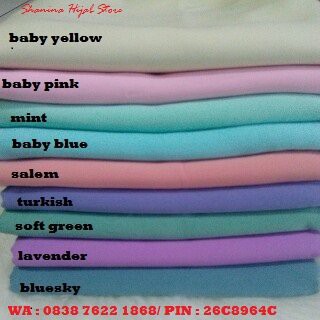 Terbaru JILBAB/ KHIMAR SEGIEMPAT WOLVIS/ WOLFIS UKURAN 120X120 CM