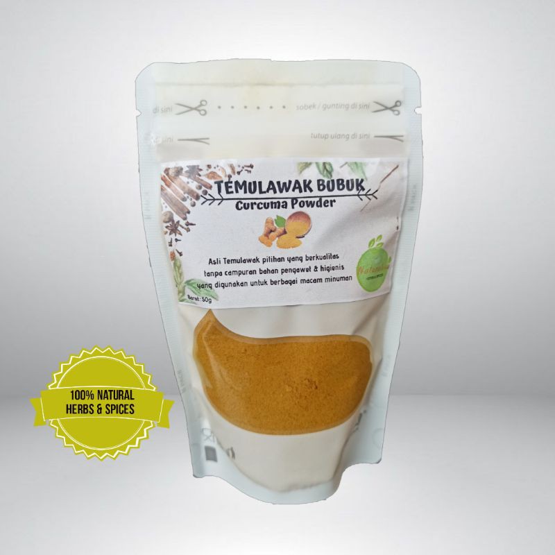 

TEMULAWAK BUBUK 100% ASLI/CURCUMA POWDER