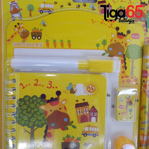 365 STATIONERY SET #40987 Buku &amp; Alat Tulis Anak / Karakter Fancy Gambar Lucu