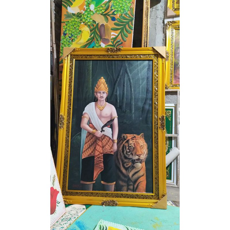 lukisan prabu siliwangi lukisan sejarah