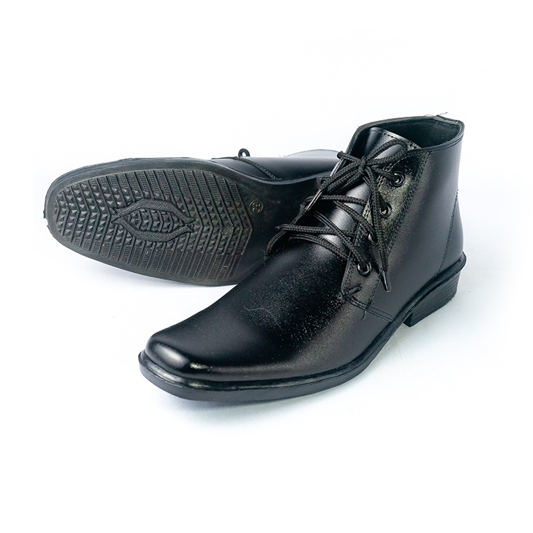 Sepatu Pantofel PDH Pria - Sepatu Pantofel Tali Kilap - Sepatu Paskibra
