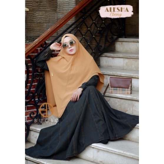 Dress Denim Alesha By Bugio Clothing