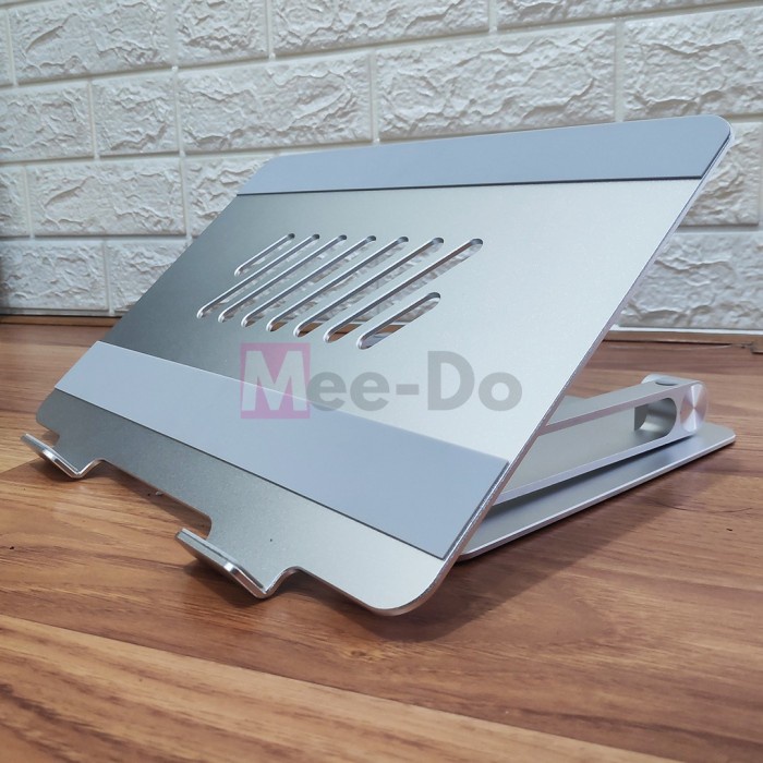 Mee Do Stand Laptop Dudukan Laptop Portable Adjustable Aluminium